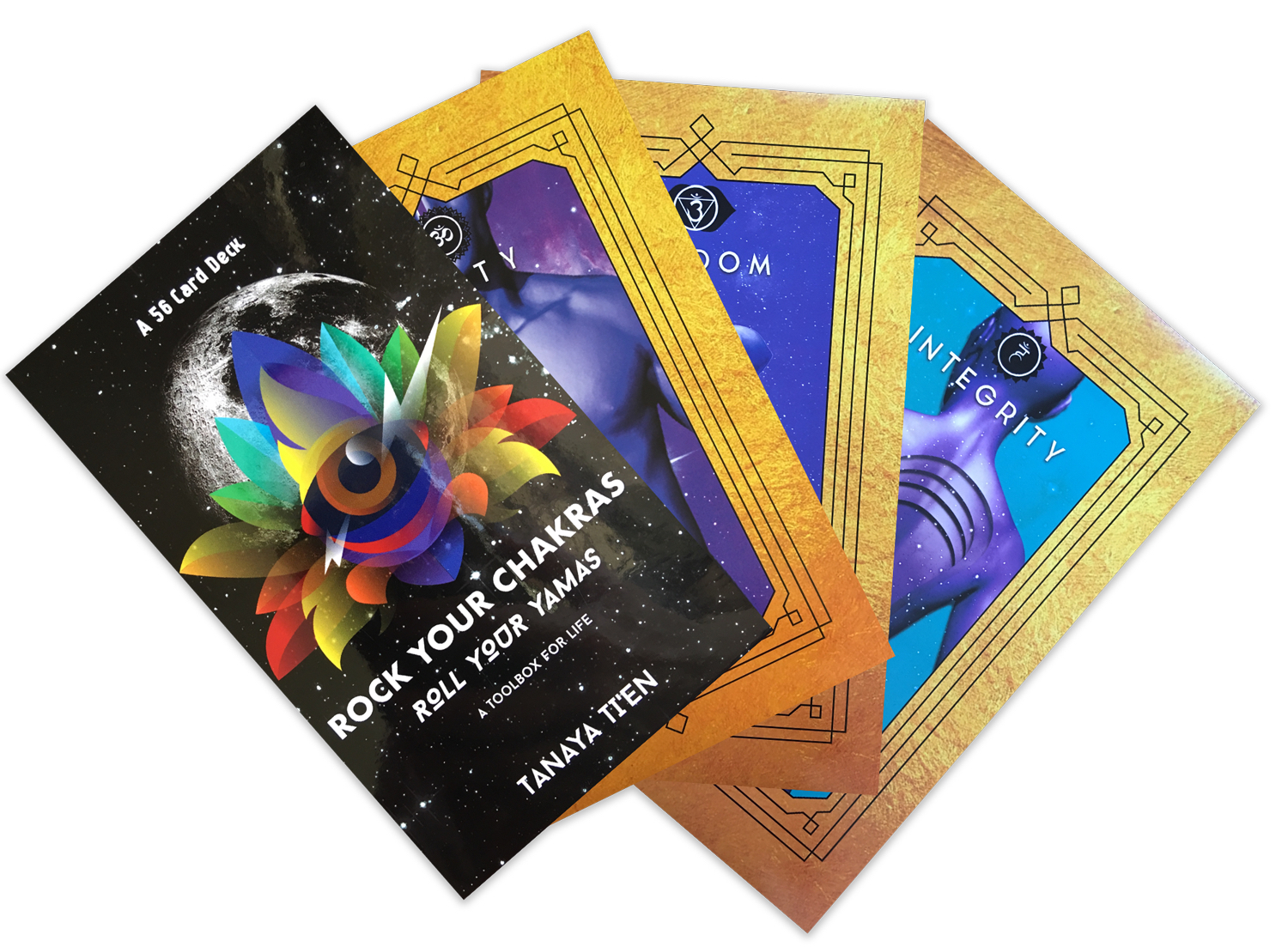Yoga Cards  63 Card Deck With Tips & Tricks as Well as